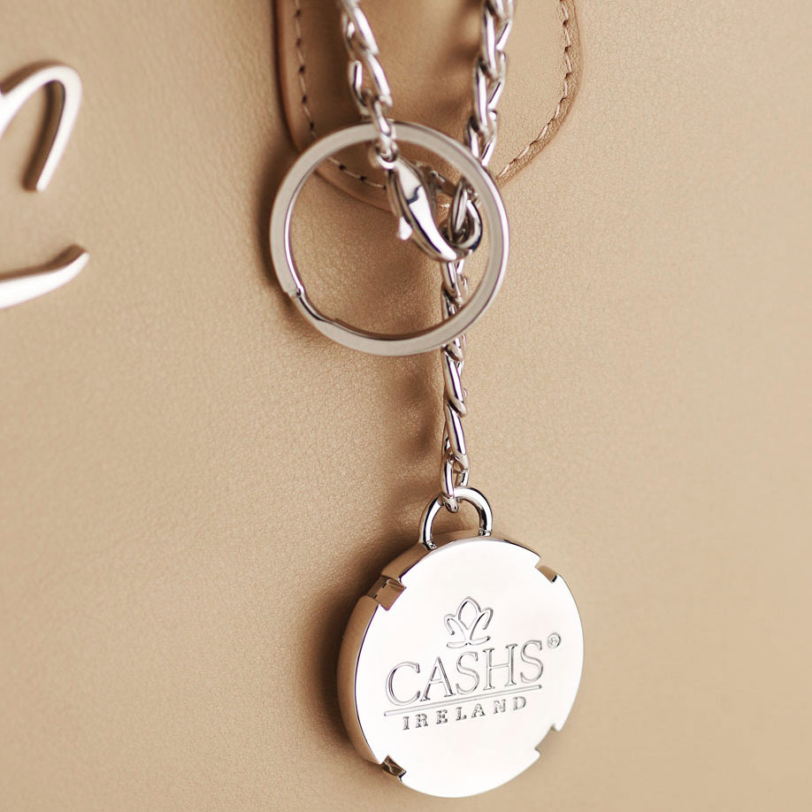 Cashs Ireland Newgrange Crystal Bag Charm and Key Ring